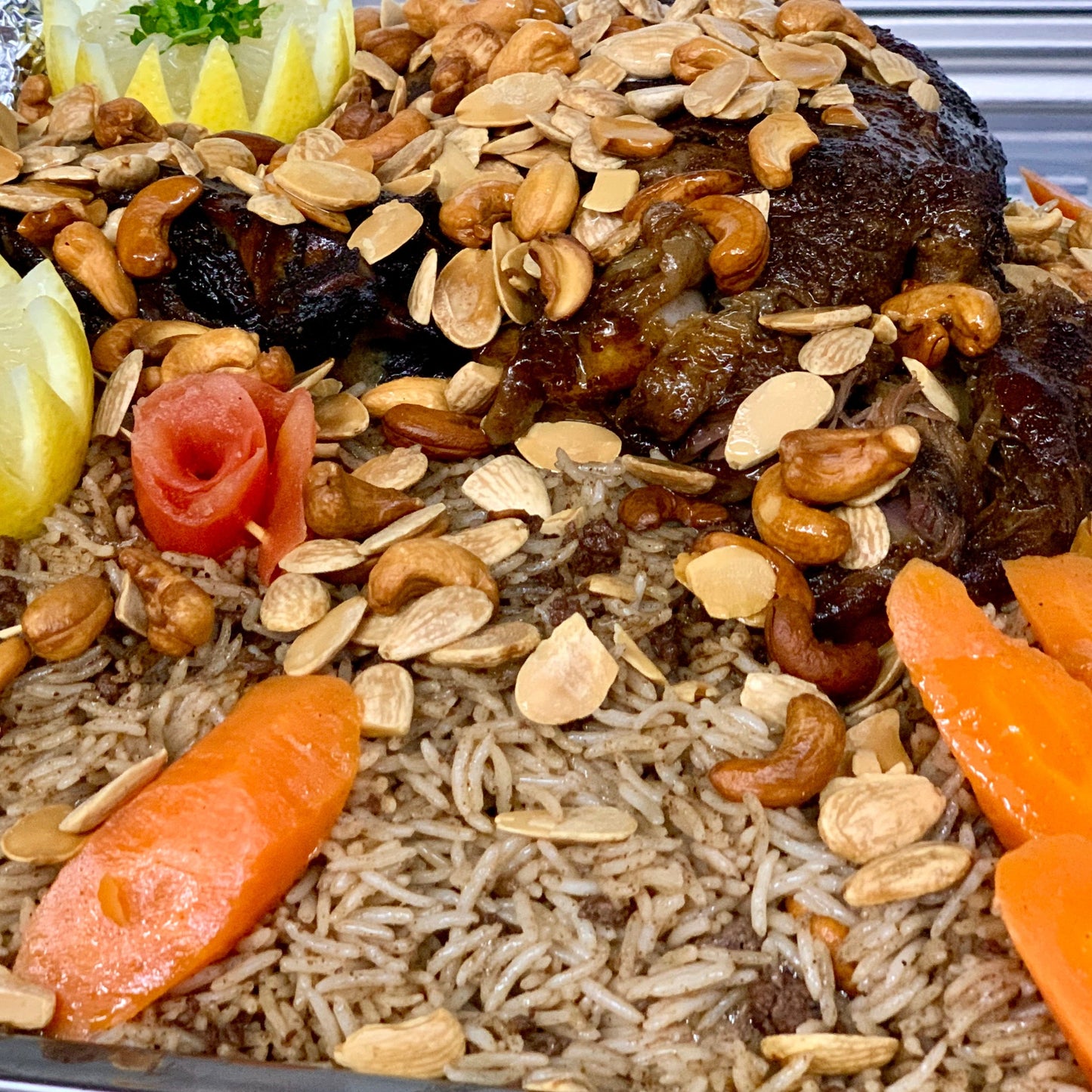 Mansaf Lamb tray
