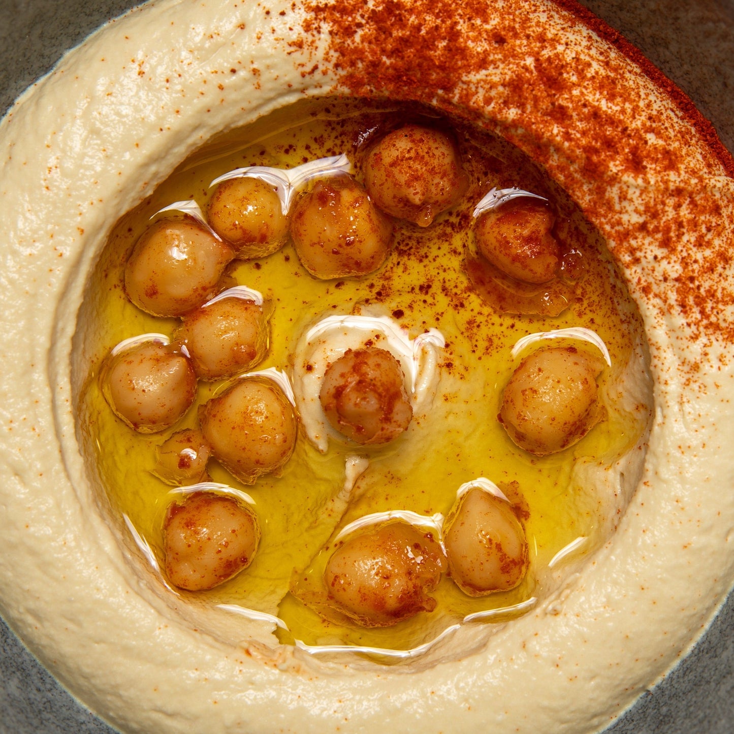 Hummus Dip tray