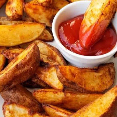 Potatoes Wedges tray