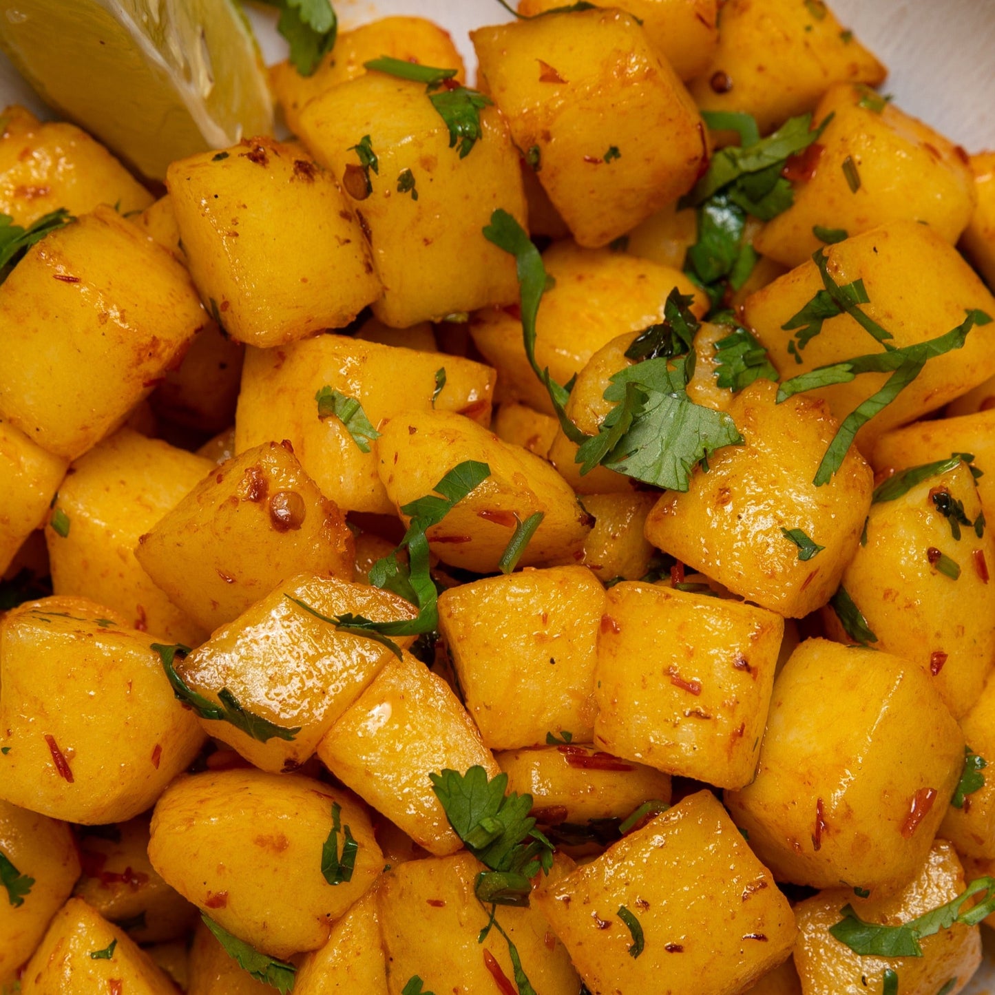 Potato Coriander Salad tray